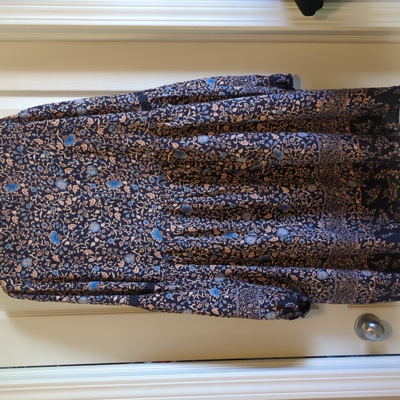 👗 Caroline Morgan Bishop sleeve dress size 16 💙 - Picture 5 of 5